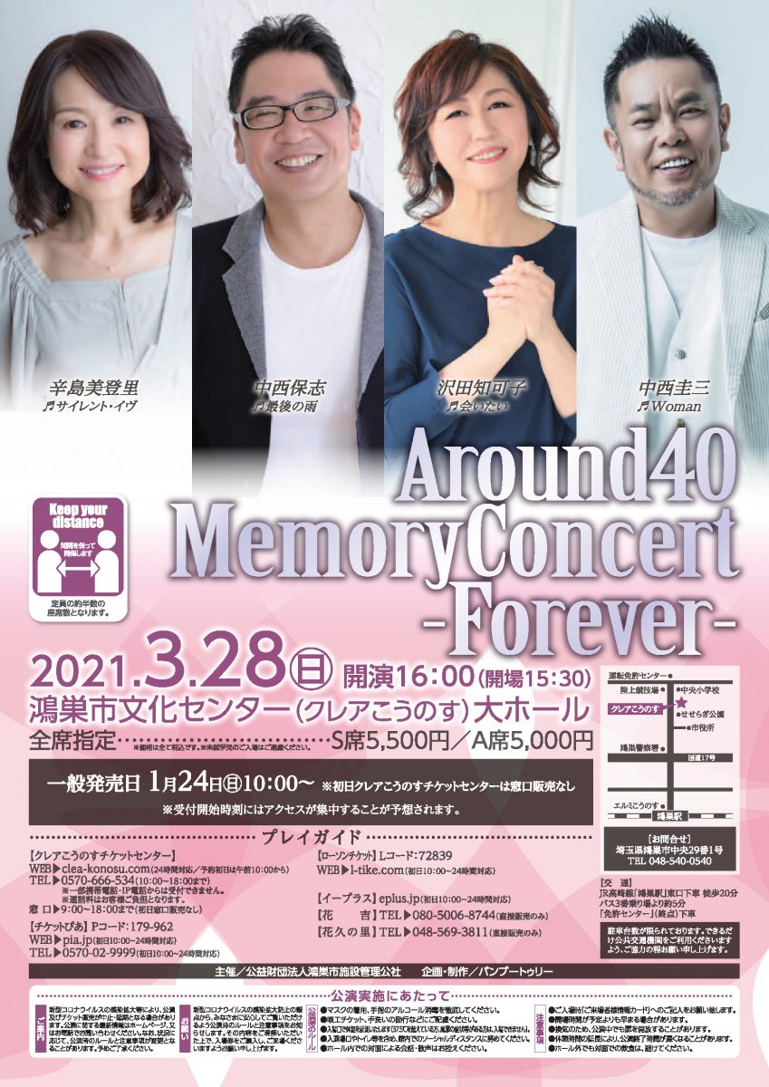 Around40 Memory Concert -Forever-